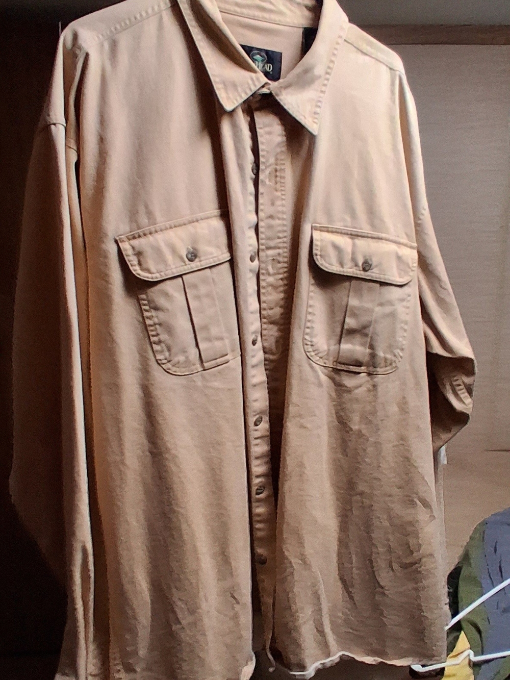 RedHead Men's Lightweight Shirt Jacket in Tan